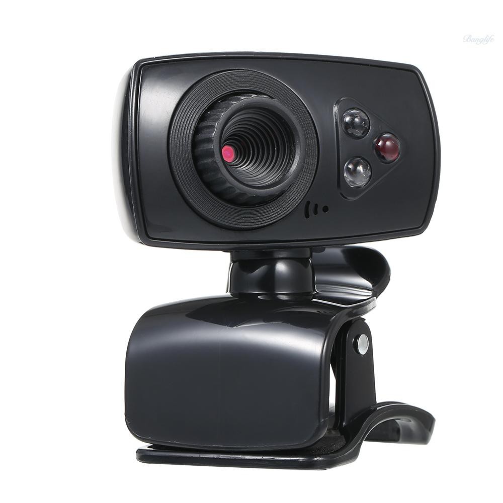 Camera Usb 2.0 480p Có Micro 3 L-Ed Cho Máy Tính