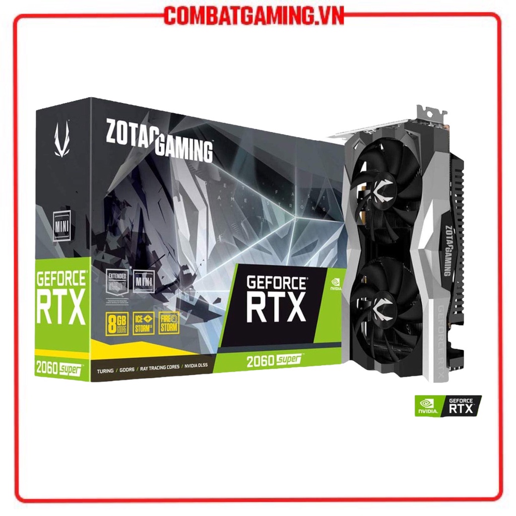 Card Màn Hình ZOTAC RTX 2060 Super 8GB Mini GDDR6