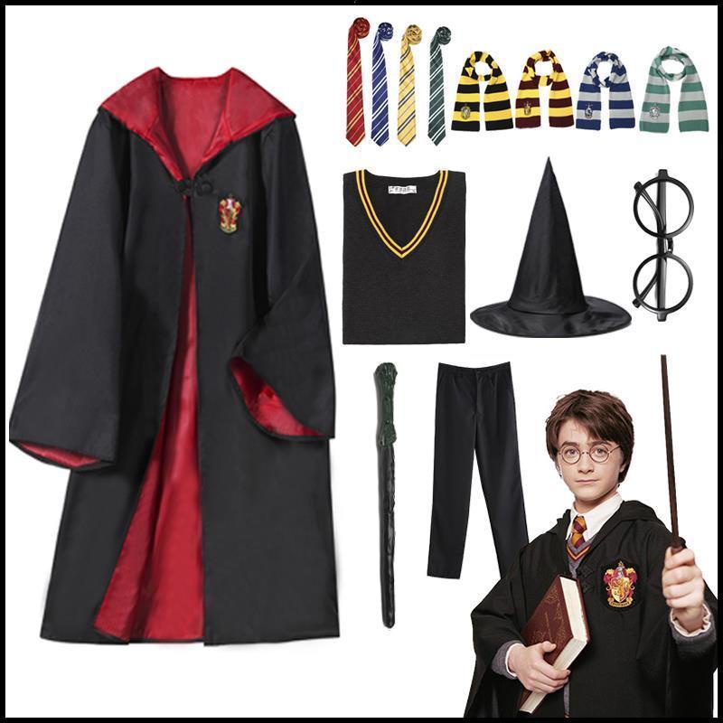 Bộ Áo Choàng Hóa Trang Nhân Vật Phim Harry Potter Dễ Thương Cho Bé