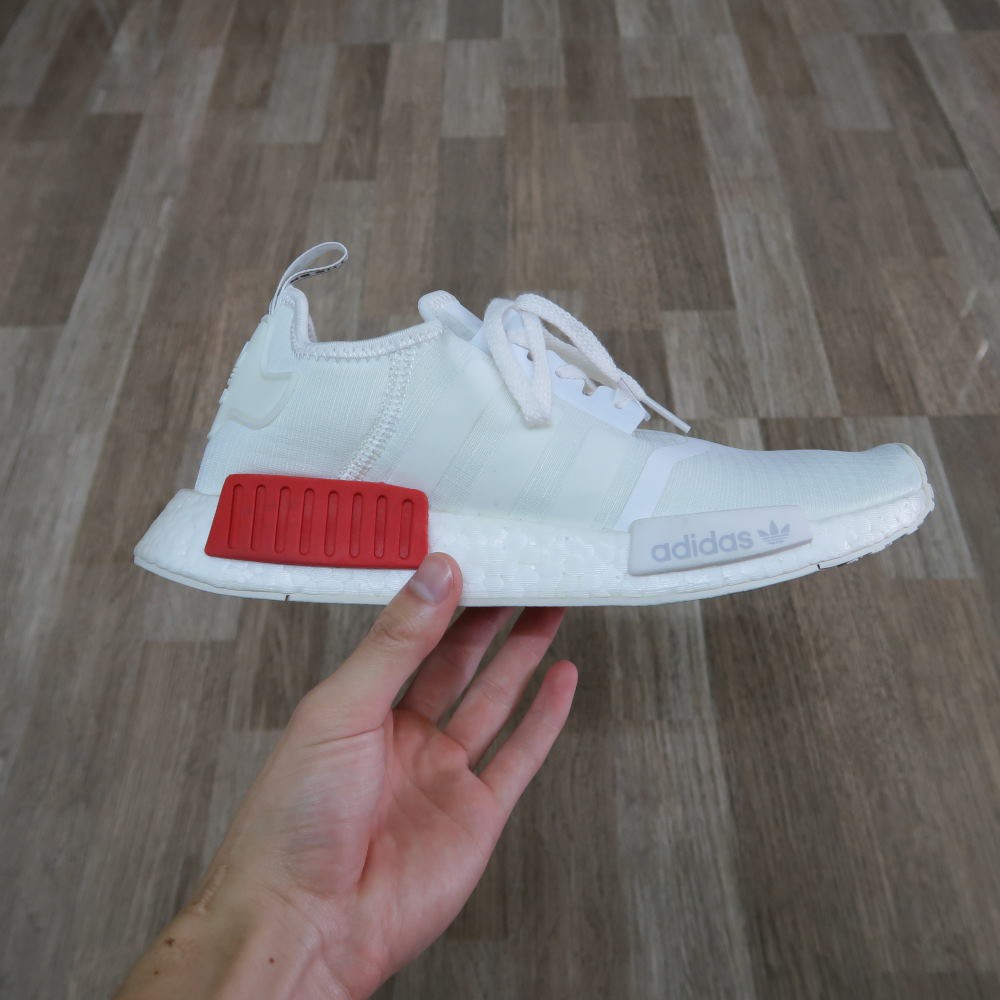 [SALE 15%] Giày Adidas NMD R1 Off White Lush Red | Giày Thể Thao