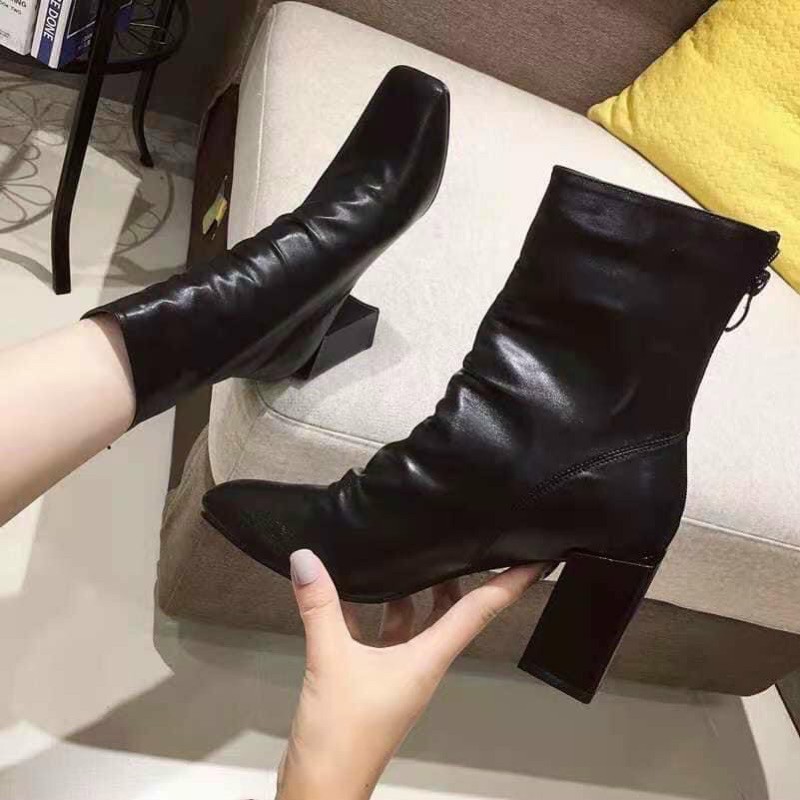 Bốt nhăn da lì | BigBuy360 - bigbuy360.vn