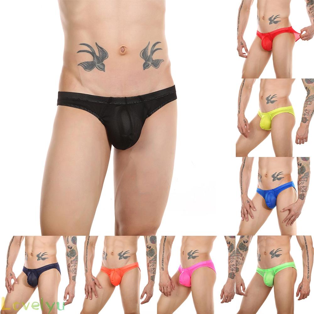 [ FAST SHIPPING ]Men's Thong Pouch Sexy Thong Underwear Brand New Brief Comfortable Erotic