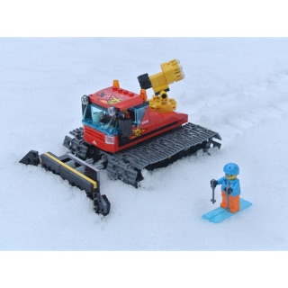 Ảnh thật ❄️❄️ Lắp ráp Lari 11222 Xe ủi tuyết ❄️❄️