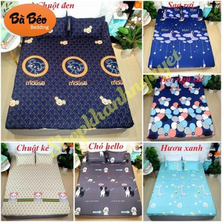 Bộ drap ga gối poly cotton m6/m8 ( được chọn mẫu)