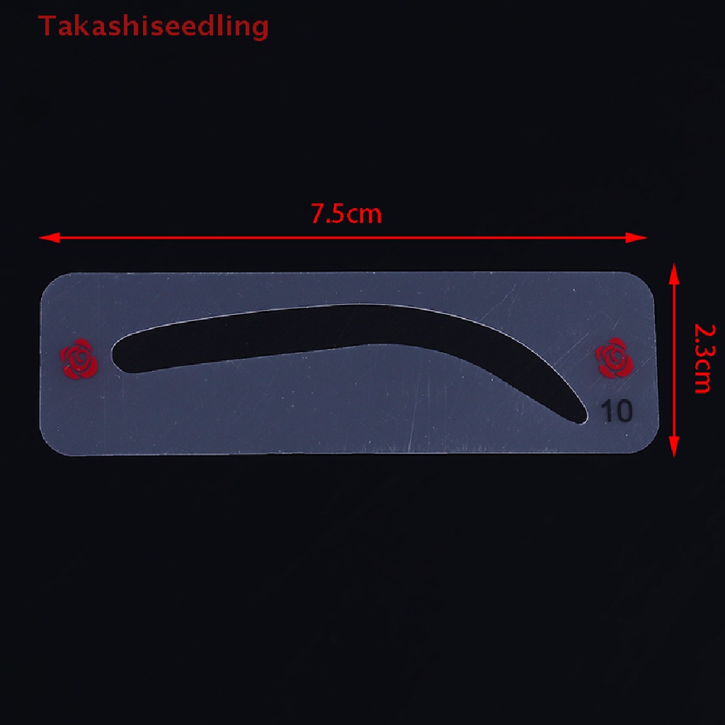 Set 24 Khuôn Kẻ Lông Mày Tiện Dụng Chất Lượng Cao Thẻ