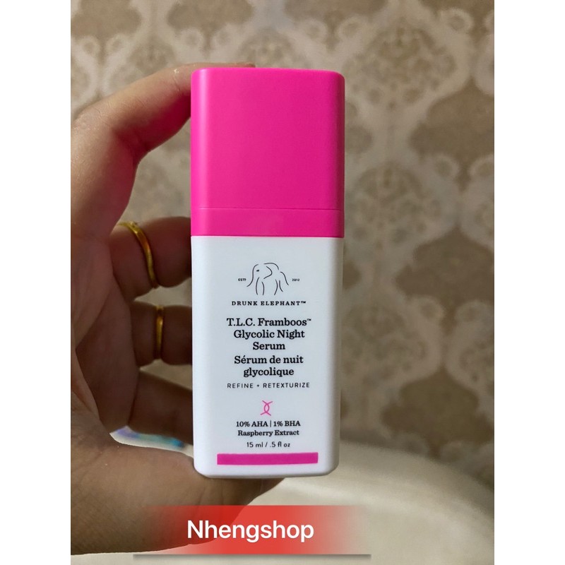 Tinh chất dưỡng da ban đêm T.L.C. Framboos Glycolic Resurfacing Night Serum