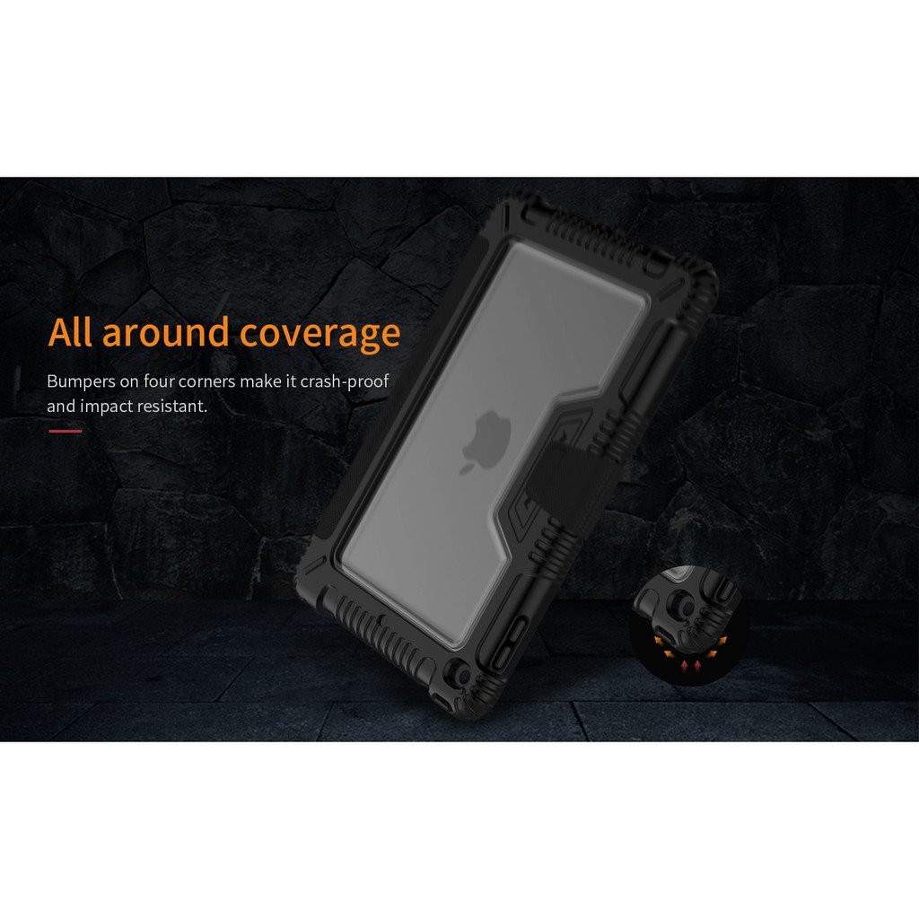 Bao da chống sốc Ipad Mini 4 và mini 5 Nillkin chính hãng tặng Miếng dán màn hình | BigBuy360 - bigbuy360.vn