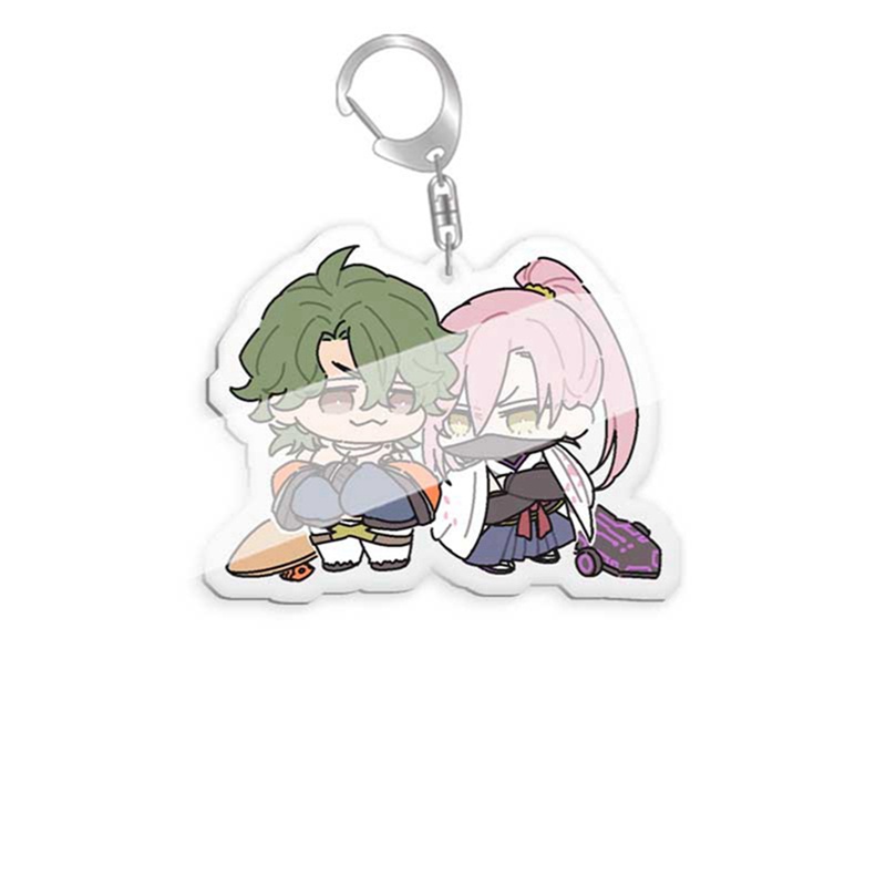 Móc khóa mặt hình nhân vật anime SK8