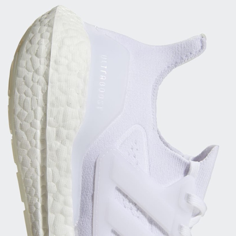 Giày Sneaker Thể Thao Adidas Ultra boost 21 Nam "Triple White" FY0379 - Hàng Chính Hãng - Bounty Sneakers