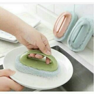 Bàn chải bọt biển lau chùi nhà tắm,  nhà vệ sinh..