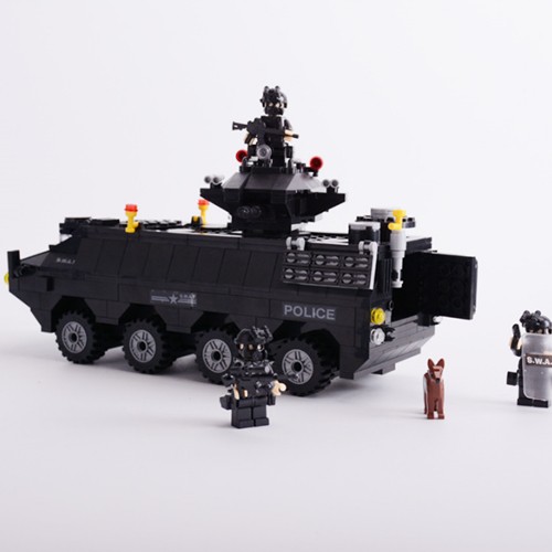 Lắp ráp Lego xe tăng đặc nhiệm SWAT - 6508