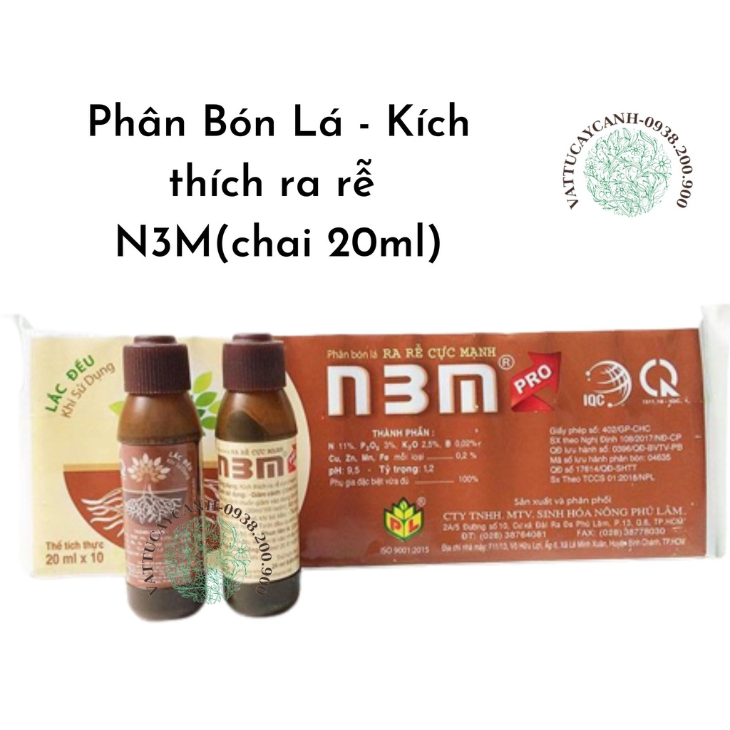 Phân Bón Lá - Kích thích ra rễ N3M