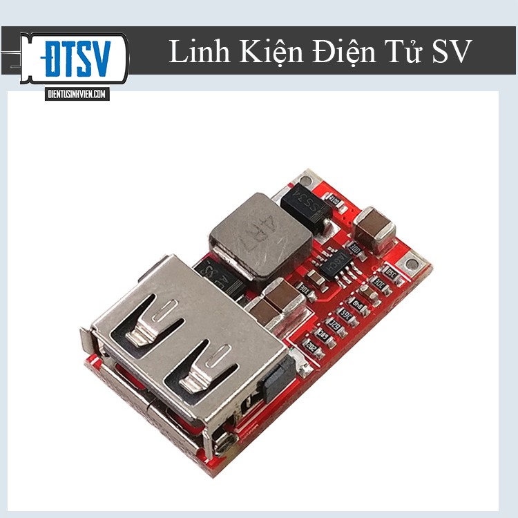 Module Nguồn Hạ Áp Có Cổng USB Sạc Điện Thoại 5V 3A- Linhkiendientusv.vn