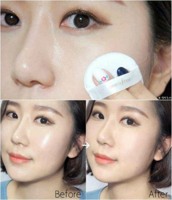 🍁PHẤN PHỦ DẠNG BỘT INNISFREE [Siêu kiềm dầu] + mịn da, giúp nền lâu trôi | BigBuy360 - bigbuy360.vn