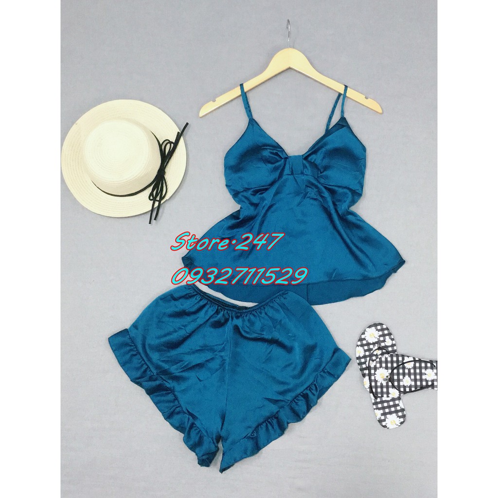 (45KG - 60KG) BỘ SATIN CÓ MÚT SIÊU DỄ THƯƠNG, SATIN MỊN MẶC MÁT ÍT NHĂN - HÀNG NHÀ MAY BAO ĐẸP | BigBuy360 - bigbuy360.vn