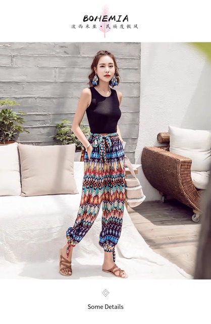 Bông tai lông vũ Hoa tai boho vintage