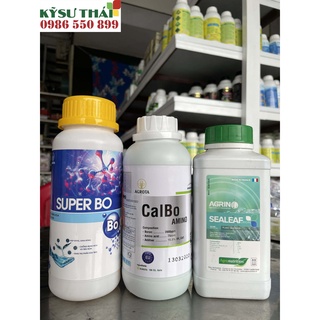Bộ sản phẩm dưỡng bông mập bông đậu trái - chống rụng trái non cho cây ăn trái - dùng cho 500 lít nước - kỹ sư thái
