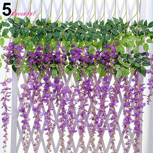 Dây Hoa Tử Đằng Giả Trang Trí Tiệc