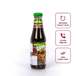 Sốt Tiêu Đen Bumi Hijau 340g - Sốt Ướp Bít Tết , Gà , Mì Ý , Thịt Nướng