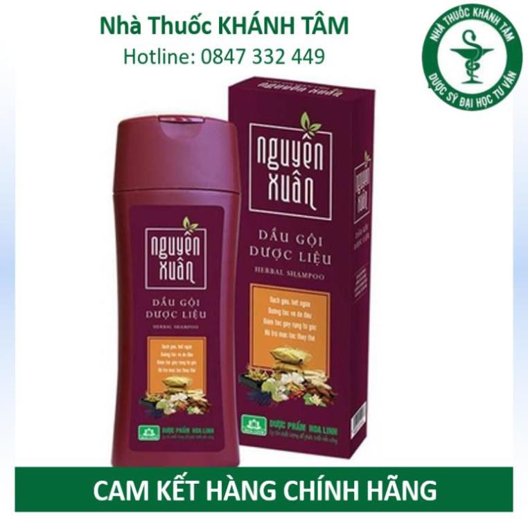 ! Dầu gội - Dầu xả dược liệu Nguyên Xuân Hoa Linh [Nâu - Xanh - Vàng] ! !