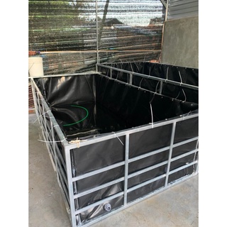 Bể bạt hdpe nuôi ốc,lươn,ếch,...kt 4x2x0,5m