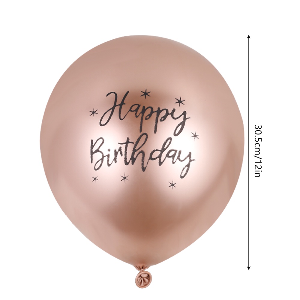 Bong Bóng Bơm Hơi Chữ Happy Birthday