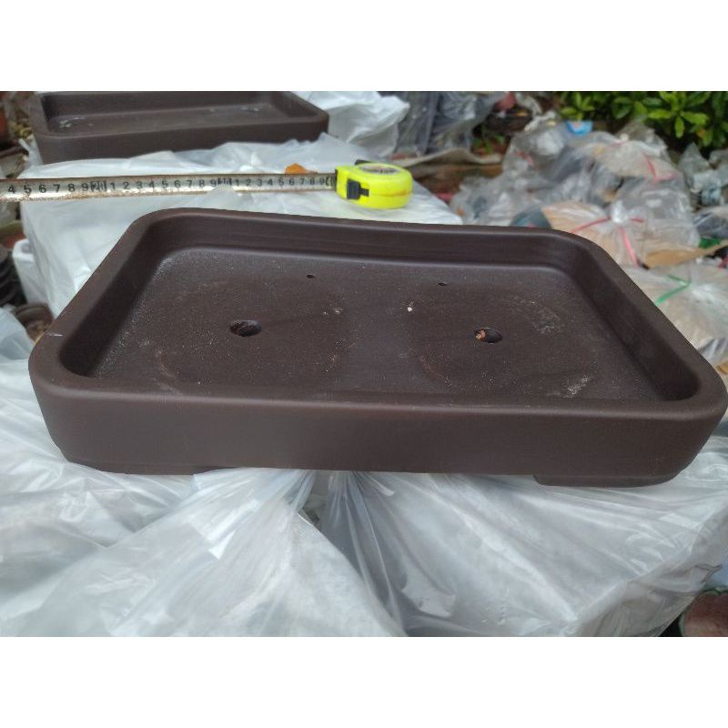 Khay tiểu cảnh bonsai chữ nhật