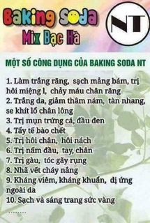 Baking Soda Mix Bạc Hà NT