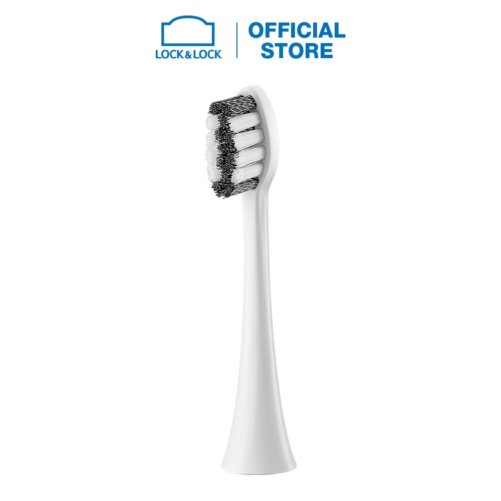 Đầu bàn chải điện Lock&Lock, Electric toothbrush heads, 4pcs (màu trắng, đen) - ENR546 | BigBuy360 - bigbuy360.vn