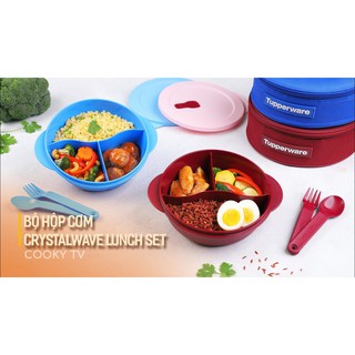 Bộ Hộp Cơm Chia Ngăn Crystalwave Lunch Set