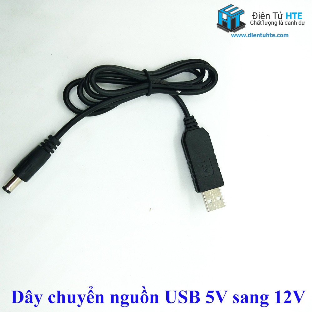 CÁP CHUYỂN ĐỔI NGUỒN USB 5V SANG 9V