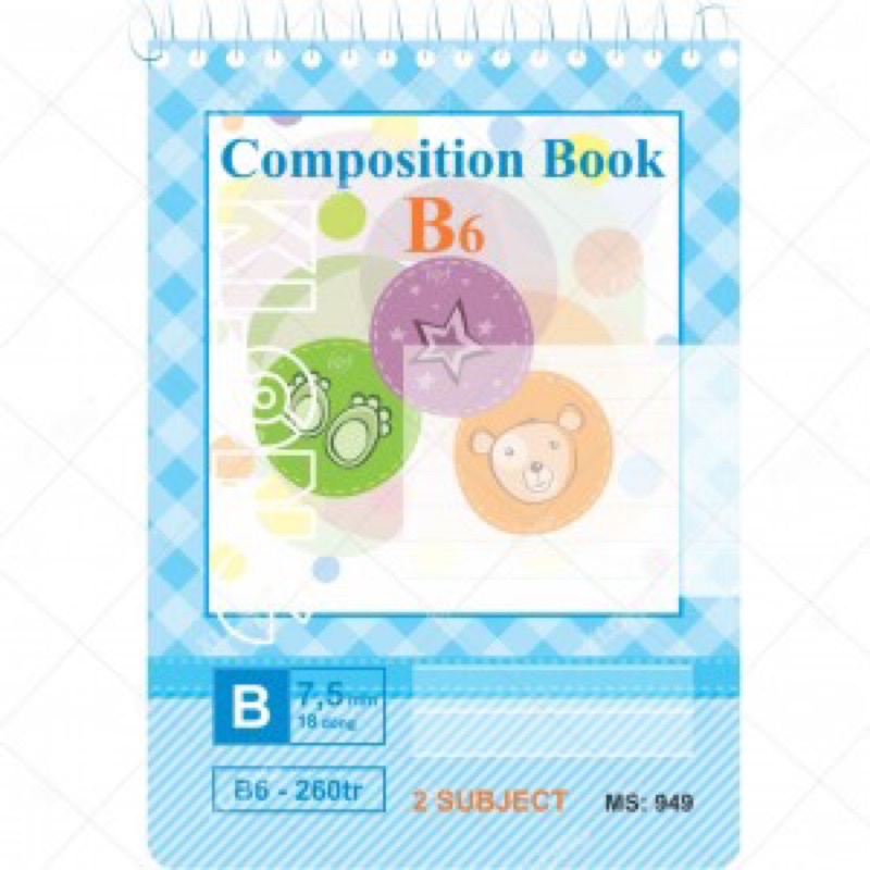 Sổ lò xo KLONG B6 composite book KLONG nhiều hình