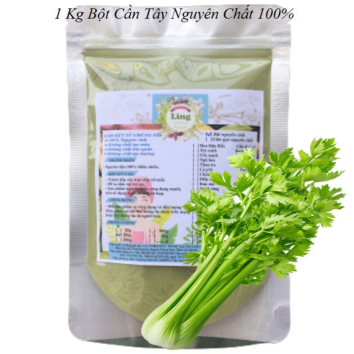 1 Kg Bột Cần Tây Sấy Lạnh Nhật Bản nguyên chất 100% nhiều công dụng