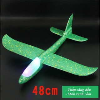 Máy bay xốp loại lớn 48cm nhiều loại [được chọn màu]