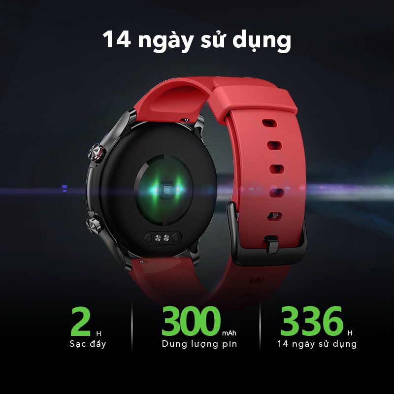 Đồng Hồ Thông Minh ACOME Smart Watch C1 Chống Nước Nhận Thông Báo, Thay Hình Nền, Đo Nhịp Tim Chống Nước  3ATM