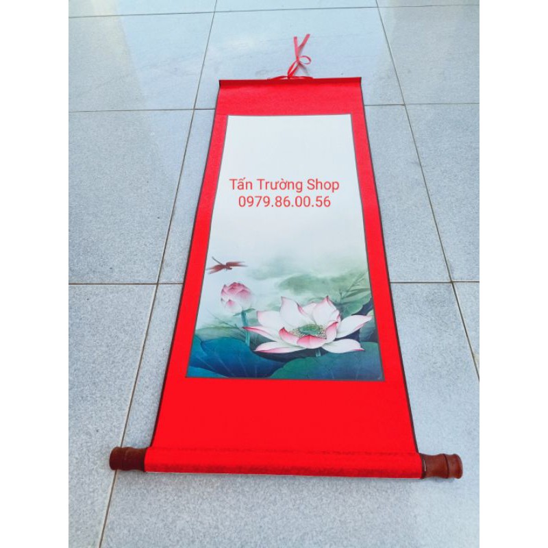 Giấy biểu lụa viết thư pháp kt 35*90