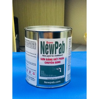 Sơn bảng viết phấn màu đen chuyên dụng cho bảng menu và bảng phấn trường học, viết tốt, lau dễ, ít lóa, bám phấn