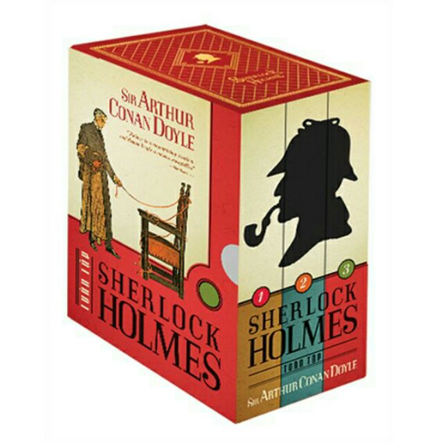 Sách - Sherlock Holmes trọn bộ 3 tập tái bản