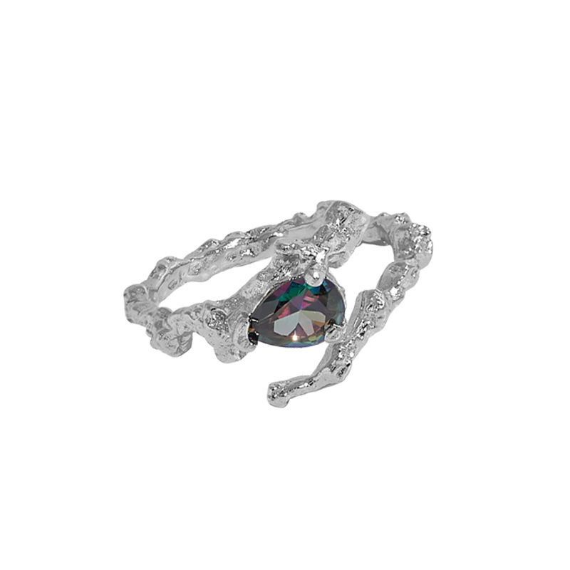 Set 3 Nhẫn Đính Đá Thời Trang Dành Cho Nữ