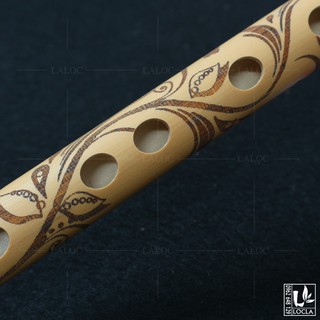Sáo trúc khắc hoa văn ( sáo đô c5)