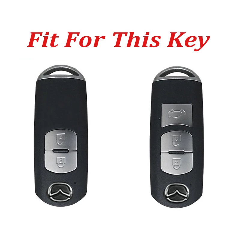 Mazda bọc chìa khoá Vỏ Chìa Khóa Khởi Động 2 Nút 3 Nút Chống Trầy Xước Cho Mazda 2 3 CX-3 CX-5 CX-7 CX-9 CX5 CX7 CX9 CX3 CX 5 CX 5