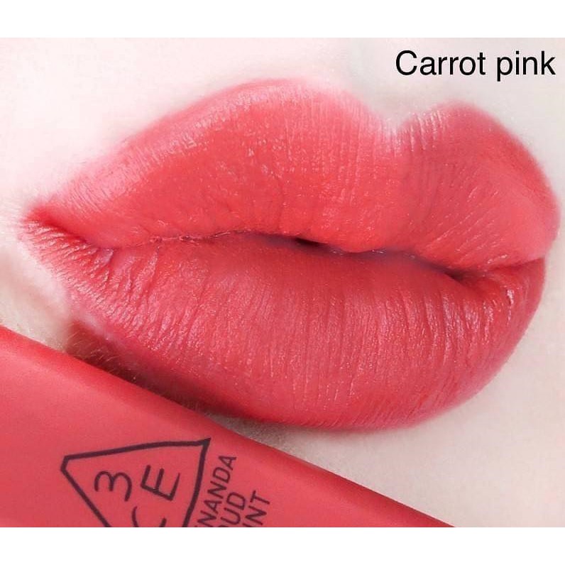 Son 3.C.E CLOUD LIP TINT #CARROT PINK (hồng cà rốt)