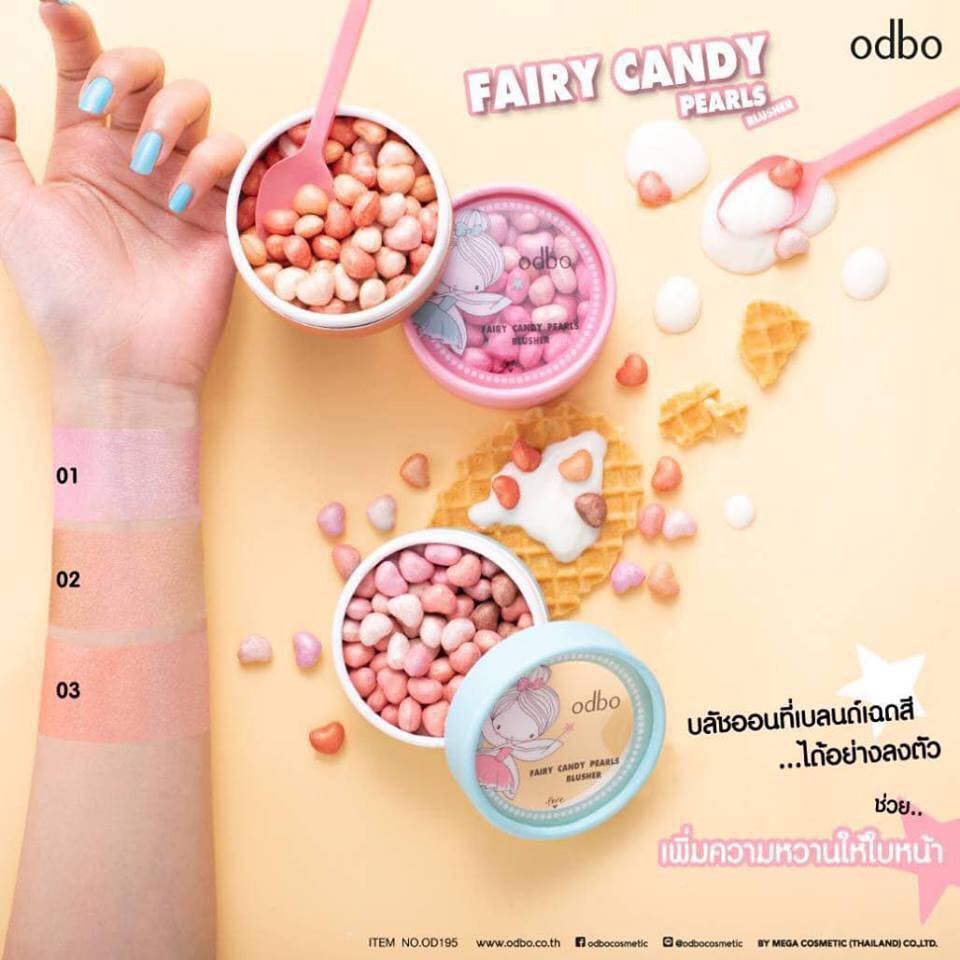 MÁ HỒNG ODBO FAIRY CANDY PEARLS 2019 SIÊU LUNG LINH - 2826