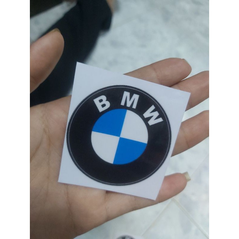 Tem Decal BMW Dán Xe, Nón Giá Rẻ