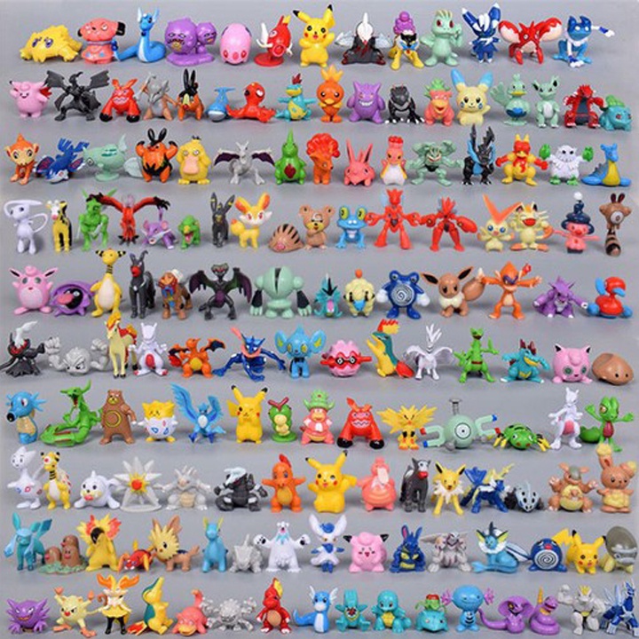 BỘ 24 Pokemon Mini Đồ Chơi Cute - SẢN PHẨM TREND
