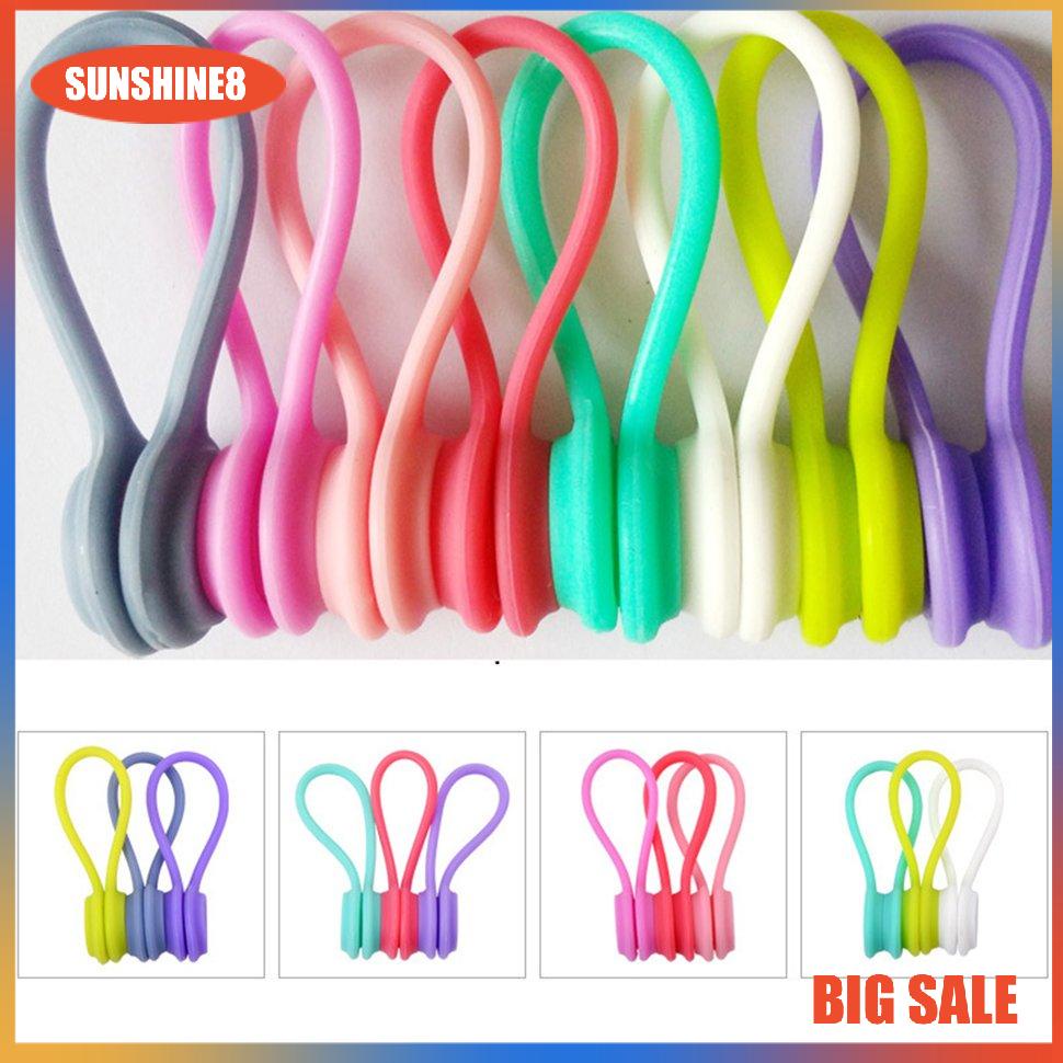 Bộ 3 KẹP Đa Năng GiúP Giữ Dây CáP Tai Nghe TiệN DụNg