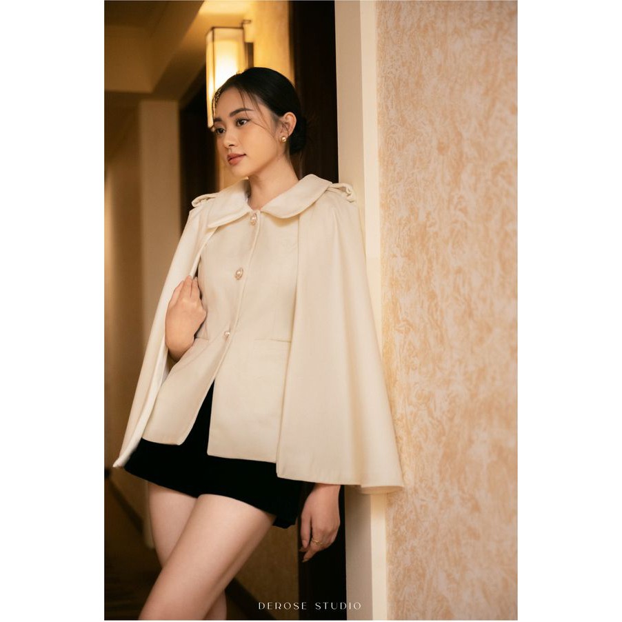 𝙇𝙖𝙢𝙞𝙖 𝘾𝙖𝙥𝙚 𝘾𝙤𝙖𝙩 - Áo khoác dạ ép Hàn cao cấp