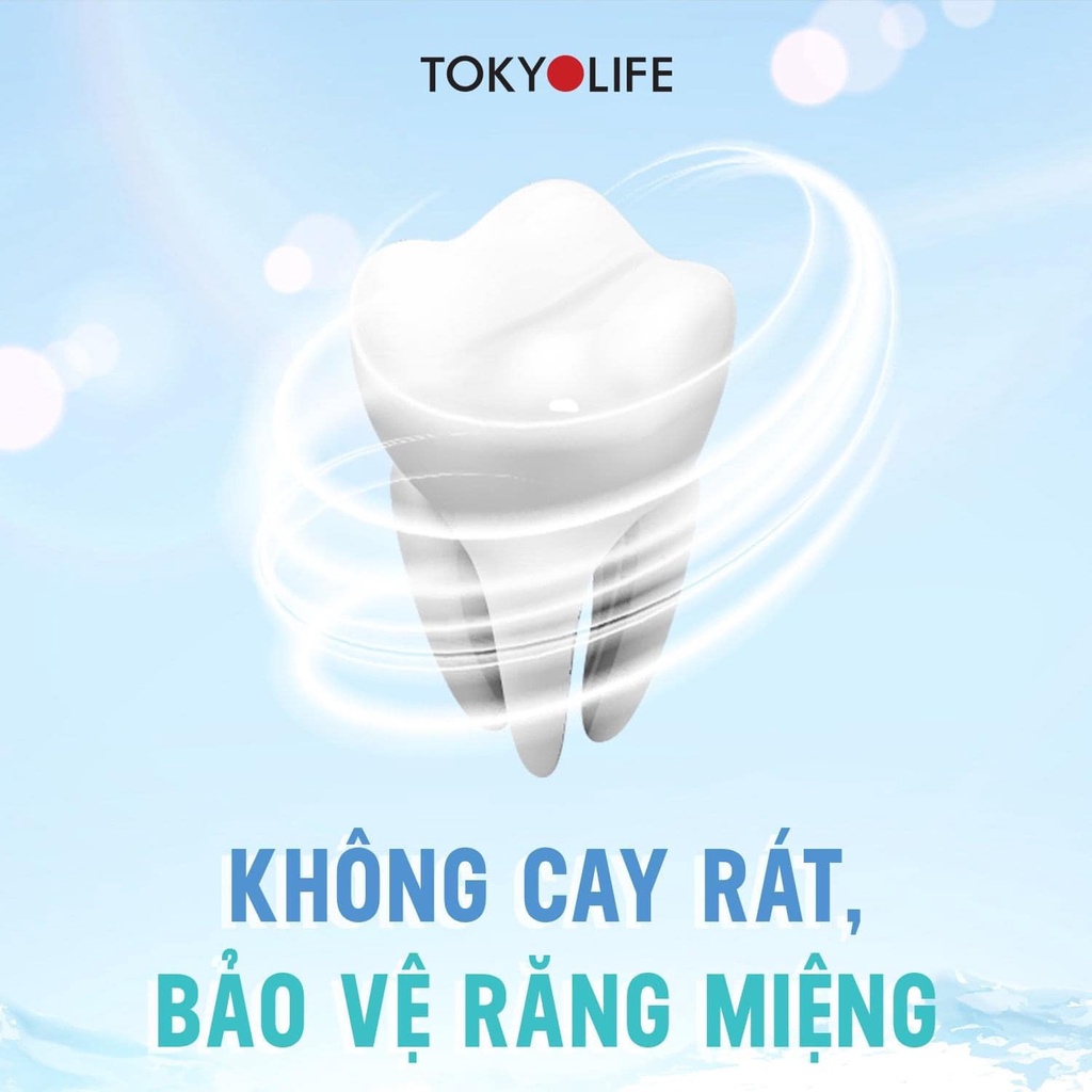 Nước súc miệng TOKYOLIFE TokyoCare Trà Xanh 250ml và 500ml