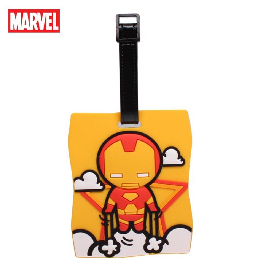 Thẻ đeo hành lý Iron man dạng chữ nhật Mesuca VF76307-I