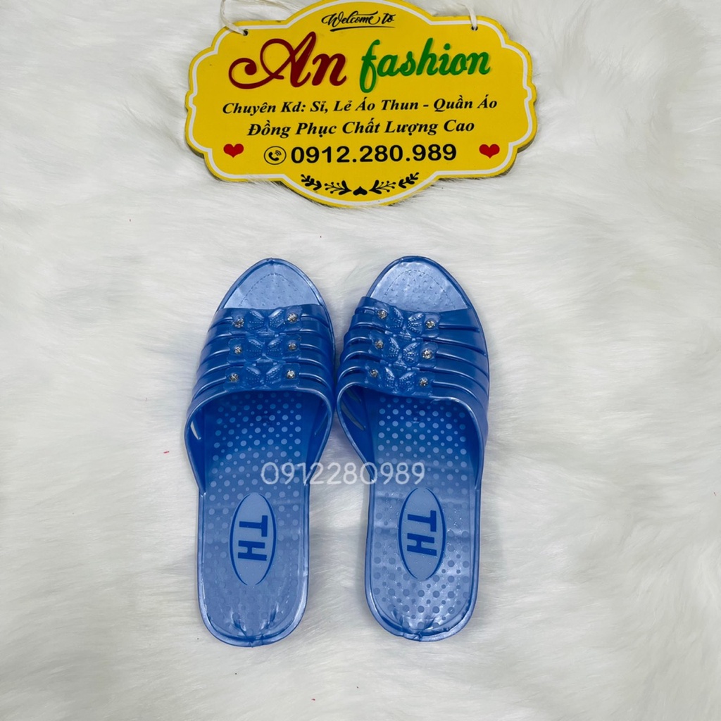 Dép nhựa TH bền đẹp chắc chắn cho nữ_ Giao màu ngẫu nhiên
